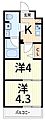 アルコバレーノ北綾瀬4階10.4万円