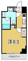 アーバンパーク綾瀬3 1Kの間取図画像