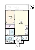 御船山ハイツ 102 ｜ 佐賀県武雄市武雄町大字武雄（賃貸マンション1LDK・1階・28.43㎡） その2