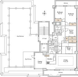 間取図画像 3SLDK
