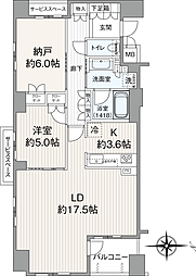 間取図画像 1SLDK