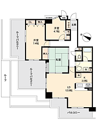 間取図画像 3LDK