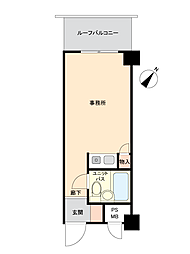 サングレイス鶴見本町 ワンルームの間取図画像