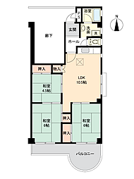 ドリームマンション 3LDKの間取図画像