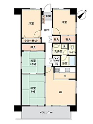 アイランドコート新宇多津 4LDKの間取図画像