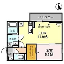 Ｄ－ＲＯＯＭ三河町 101 ｜ 群馬県前橋市三河町1丁目（賃貸アパート1LDK・1階・42.79㎡） その2