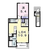 フェリーチェ・カーサ 201 ｜ 群馬県前橋市横手町（賃貸アパート1LDK・2階・41.26㎡） その2