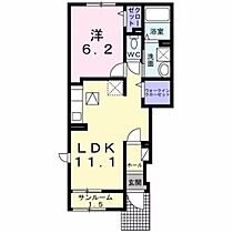 アルモニ 101 ｜ 群馬県前橋市石倉町5丁目（賃貸アパート1LDK・1階・43.61㎡） その2