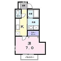 ＣＡＳＡ友 102 ｜ 群馬県前橋市六供町1丁目（賃貸アパート1K・1階・25.97㎡） その2