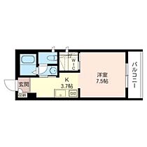 ＶＩＰコート 303 ｜ 群馬県前橋市古市町（賃貸マンション1R・3階・28.00㎡） その2