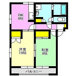 広瀬ハイツ3号館 2階/2-13
