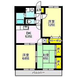 レナジア鹿島 3階/303