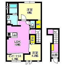 オレンジハウス 2階