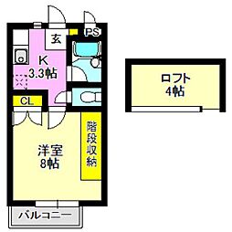 シャトル・ミナミハイツ 2階/204