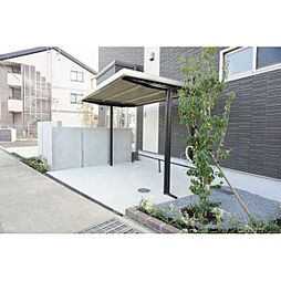 屋根付きサイクルポート