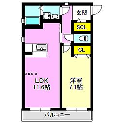 プレドゥラリヴィエール杜 1階