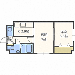 ベルファーレ平岸 3階