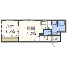 センテナリオL126 1LDKの間取図画像