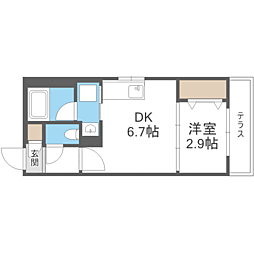S−RESIDENCE北大前ascent 1階