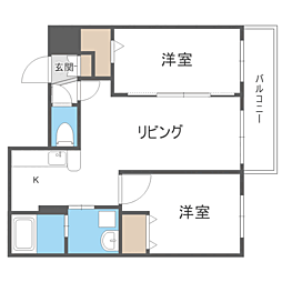 ハイパール南平岸 3階/-