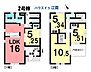 間取り：●柏森駅　徒歩16分●柏森小学校　徒歩6分●扶桑中学校　徒歩6分●駐車2台可能（車種による）