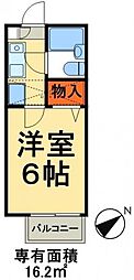 ジュネパレス松戸第508の間取図画像