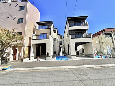 外観:外観ZEH水準住宅限定4棟!内覧予約受付中です。(2026.10) 外観:外観ZEH水準住宅限定4棟!内覧予約受付中です。(2026.10)