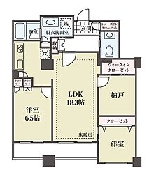 ガレリアグランデ 2SLDKの間取図画像