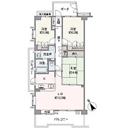 間取図画像 3LDK