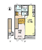 サンフロント美園  ｜ 京都府南丹市園部町美園町7号23-1（賃貸アパート1LDK・2階・49.90㎡） その1