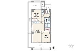 間取図画像 1SLDK