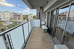 スロップシンク付きのバルコニー