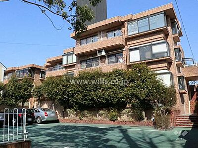外観：三旺マンション城山の外観(南東側から)