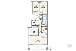 間取図画像 3LDK