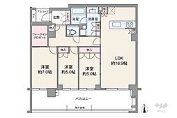 間取図画像 3LDK