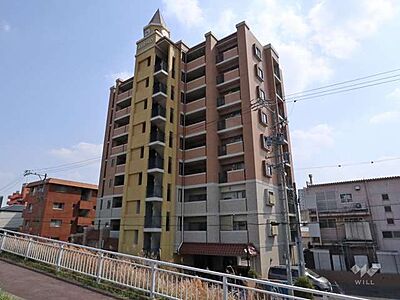 外観:シャトレ愛松千代田橋の外観(北西側から) 外観:シャトレ愛松千代田橋の外観(北西側から)