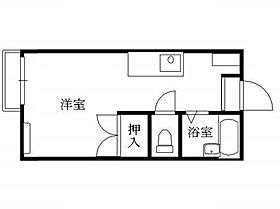 サンコート大前 224 ｜ 栃木県足利市大前町（賃貸アパート1K・2階・21.96㎡） その2