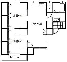 つばさハイツ 203 ｜ 栃木県足利市伊勢町2丁目（賃貸アパート2LDK・2階・51.51㎡） その2