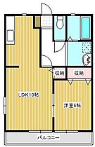 サンライズＳ－1 101 ｜ 栃木県足利市八幡町1丁目（賃貸アパート1LDK・1階・40.73㎡） その2