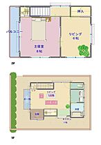 エンデ・ファミール B ｜ 栃木県足利市助戸2丁目（賃貸一戸建2LDK・--・62.24㎡） その2