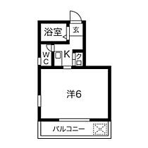 スカイビルB館 505 ｜ 愛知県豊田市緑ケ丘2丁目（賃貸マンション1R・5階・21.50㎡） その2