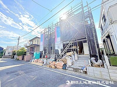 外観：完成モデル棟もご案内可能です！お気軽にお声がけください！