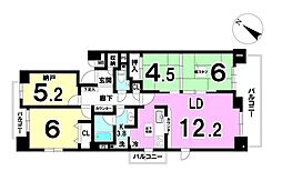 間取図画像 3SLDK