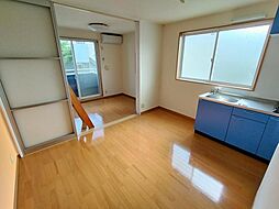 JR仙山線 北山駅 徒歩8分の賃貸アパート 2階1DKのリビング/ダイニング