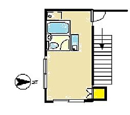 キャロルハイツ ワンルームの間取図画像