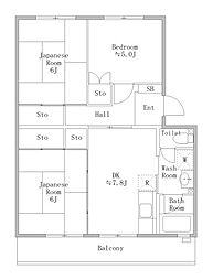 トーア第2浦安マンション 3DKの間取図画像