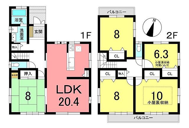 間取り 東海市富木島町東山田