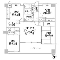 アメックス春日イマージュ 4LDKの間取図画像