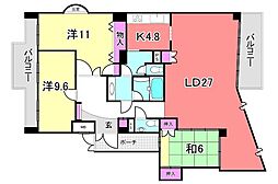 アーバンヴィレッジ垂水高丸 3LDKの間取図画像