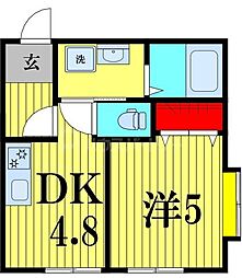 間取図画像 1DK